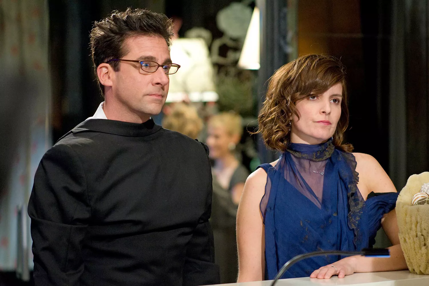 Tina Fey and Steve Carell at 'The Four Seasons' Netflix Premiere