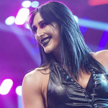 Ivy Nile WWE athlete in action during a Raw appearance