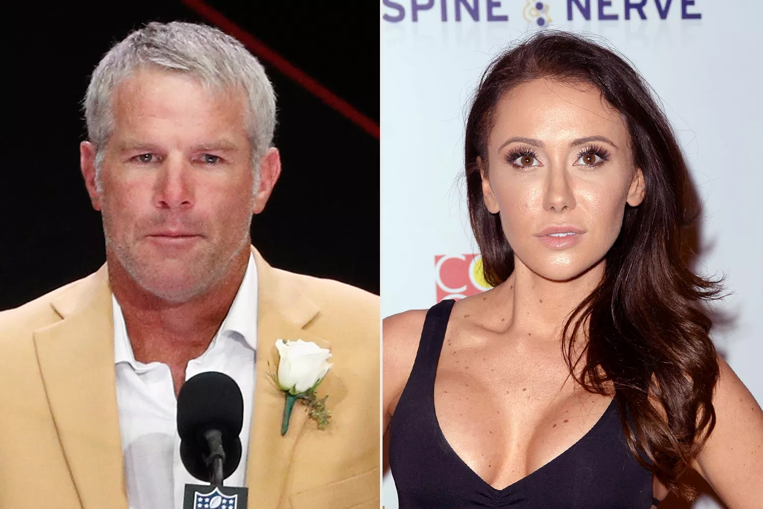 Jenn Sterger at a sports media event