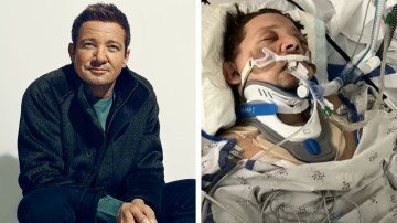Jeremy Renner recovering after his snowplow accident, showing determination and spirit