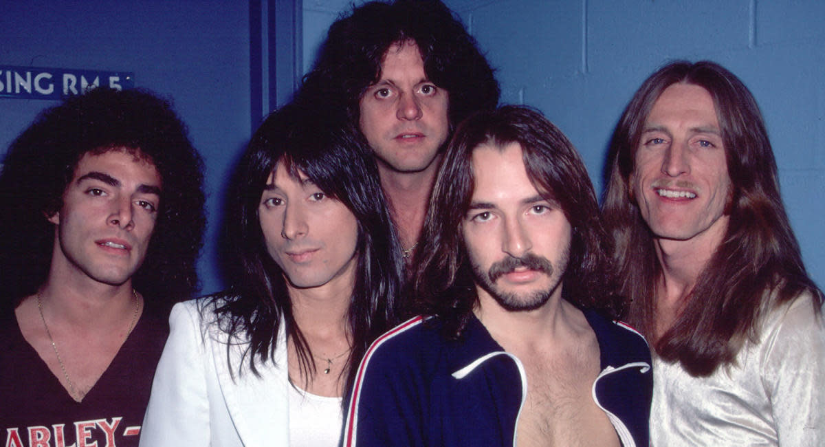 Steve Perry in a recent public outing, showcasing his enduring presence in rock music