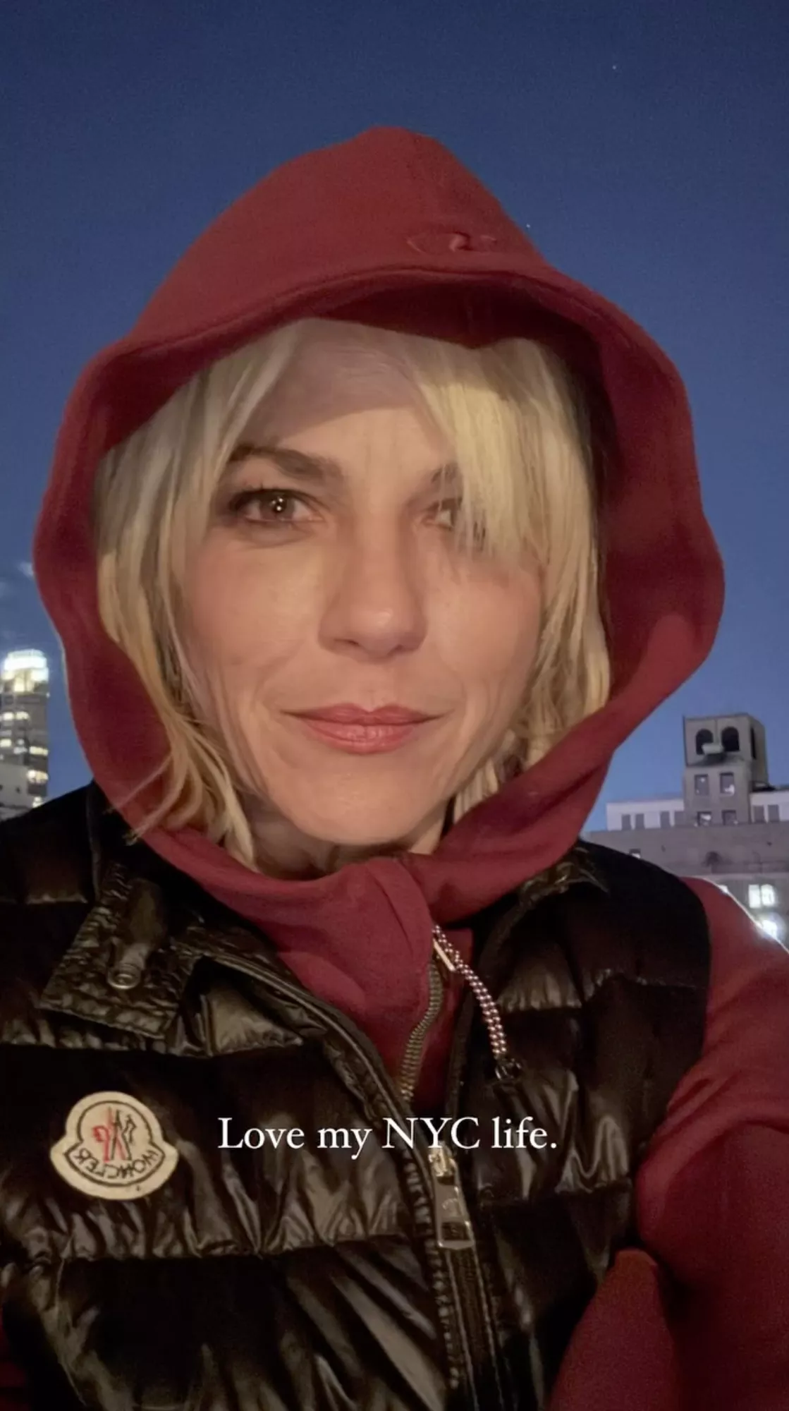 Selma Blair at a public event smiling, living with MS