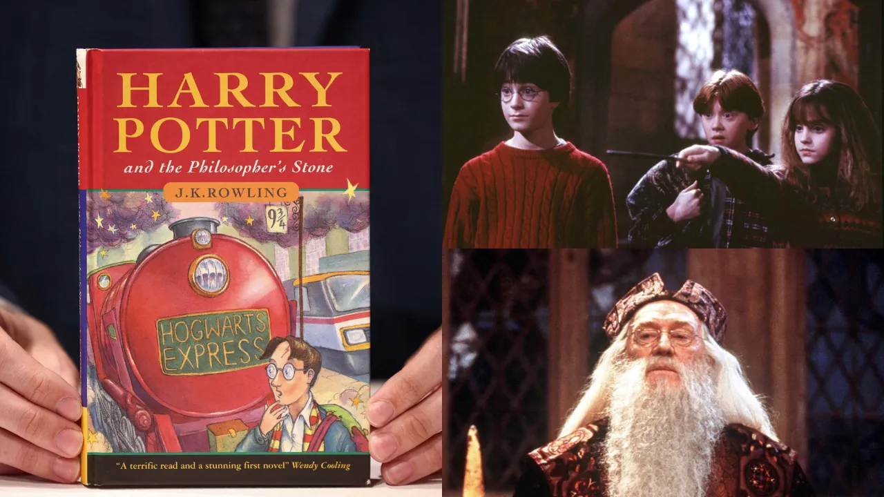 A magical Harry Potter Day celebration with fans and Hogwarts-themed decorations