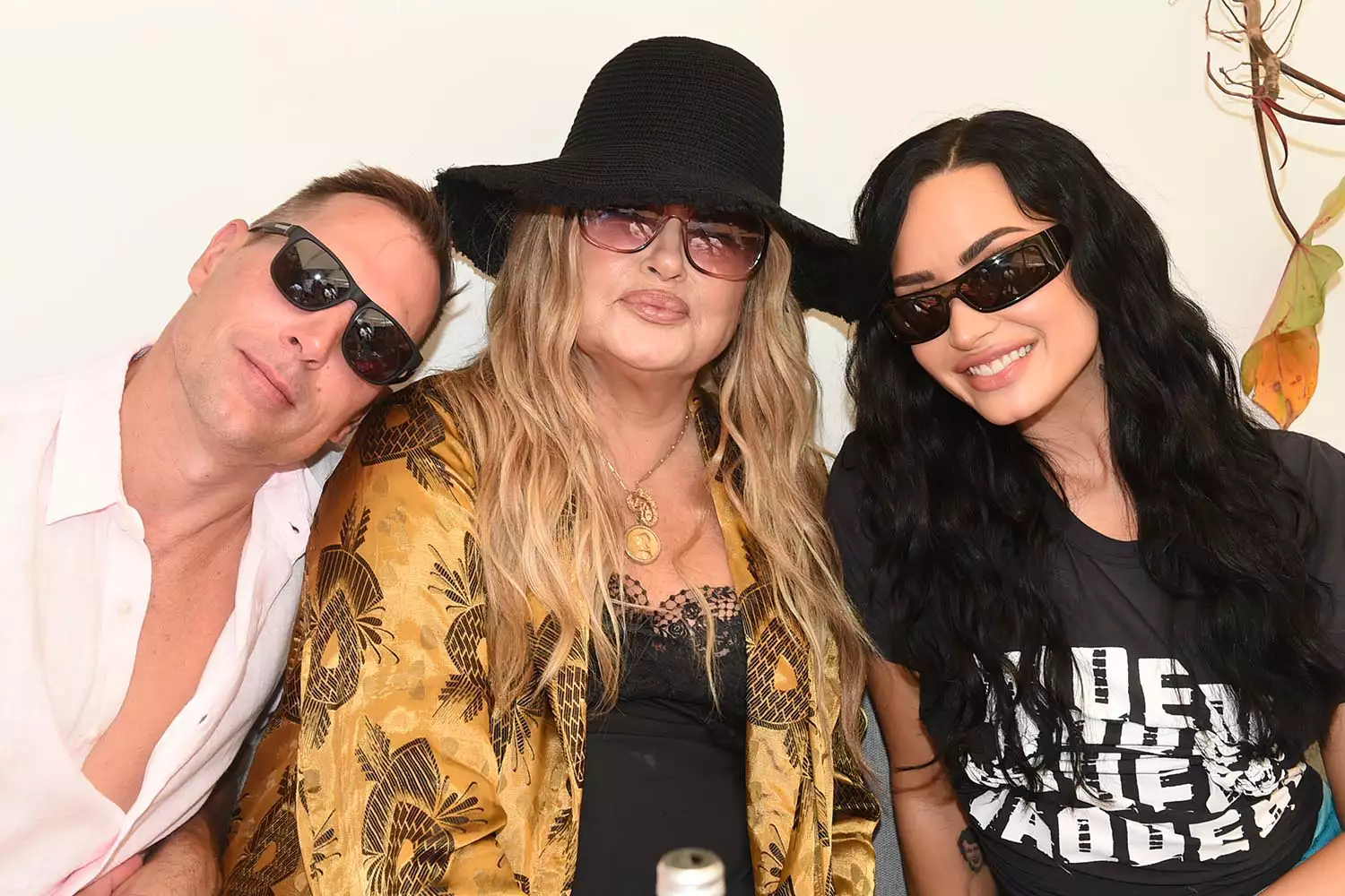 Jennifer Coolidge engaging with fans at an LGBTQ+ event