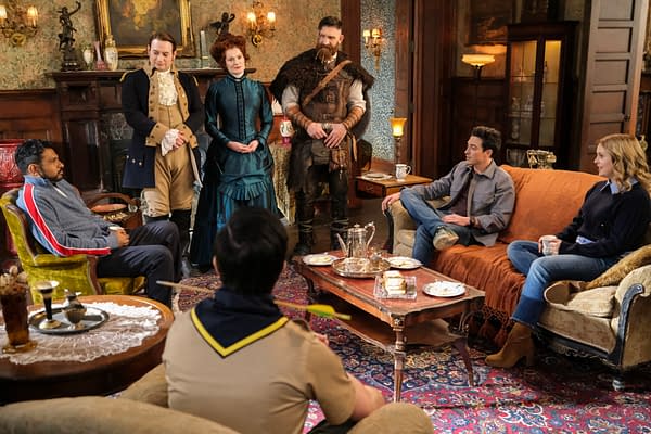 Ben Feldman as Kyle in Ghosts Season 4