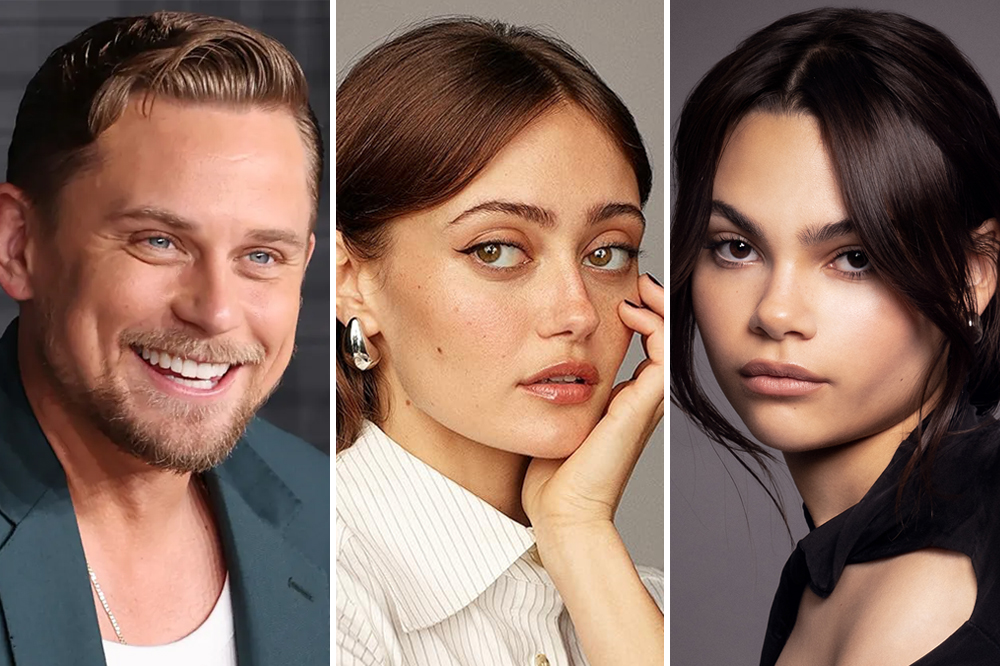 Billy Magnussen and the Hot Ted cast at film announcement event