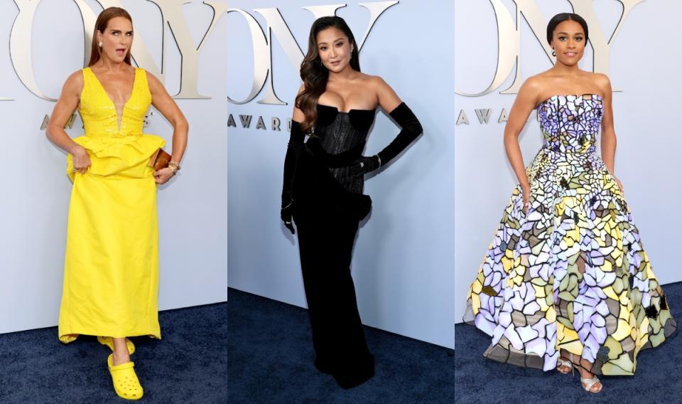 Sarah Paulson on the Red Carpet at the Tony Awards, 2025