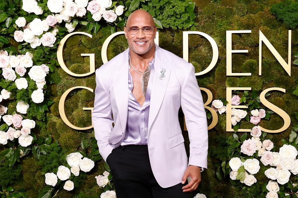Dwayne Johnson as Mark Kerr in The Smashing Machine