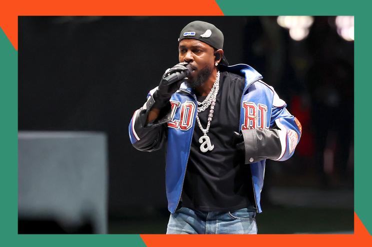 Kendrick Lamar performing live in Charlotte