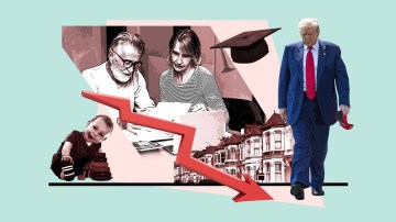 A group of Gen X adults reflecting on family and finances