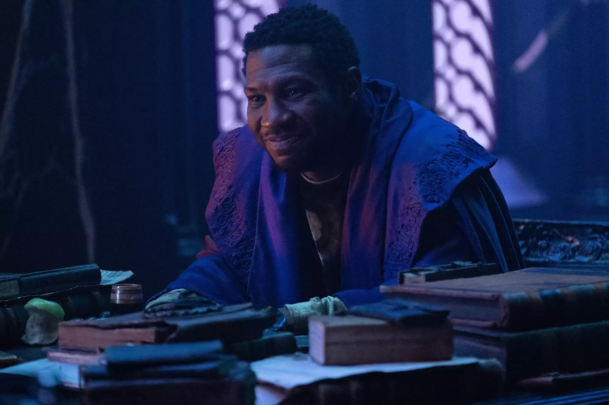 Jonathan Majors at a red carpet event