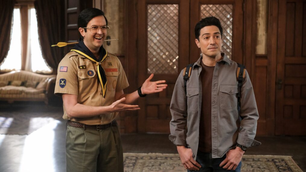 Ben Feldman as Kyle in Ghosts Season 4