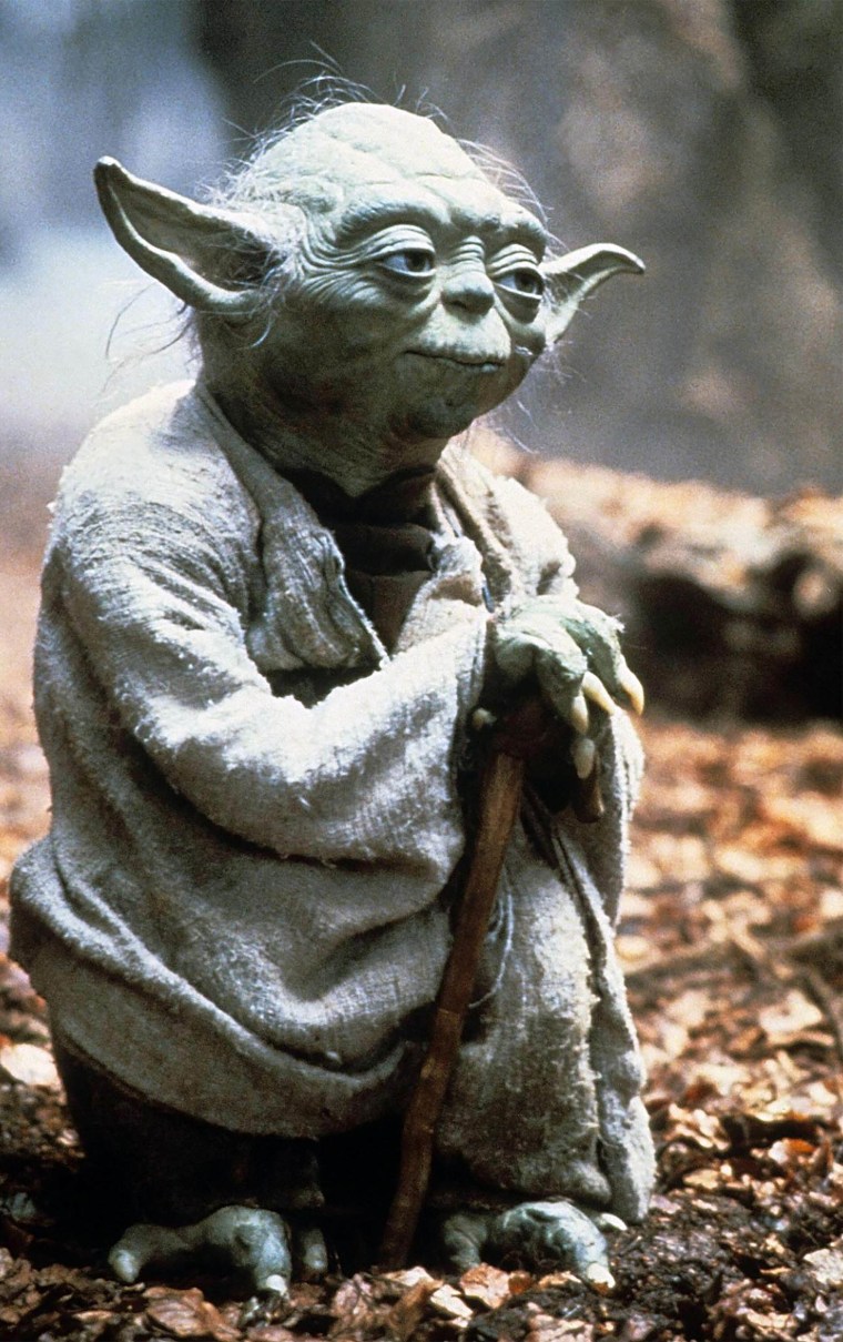 Yoda model with serene expression and detail