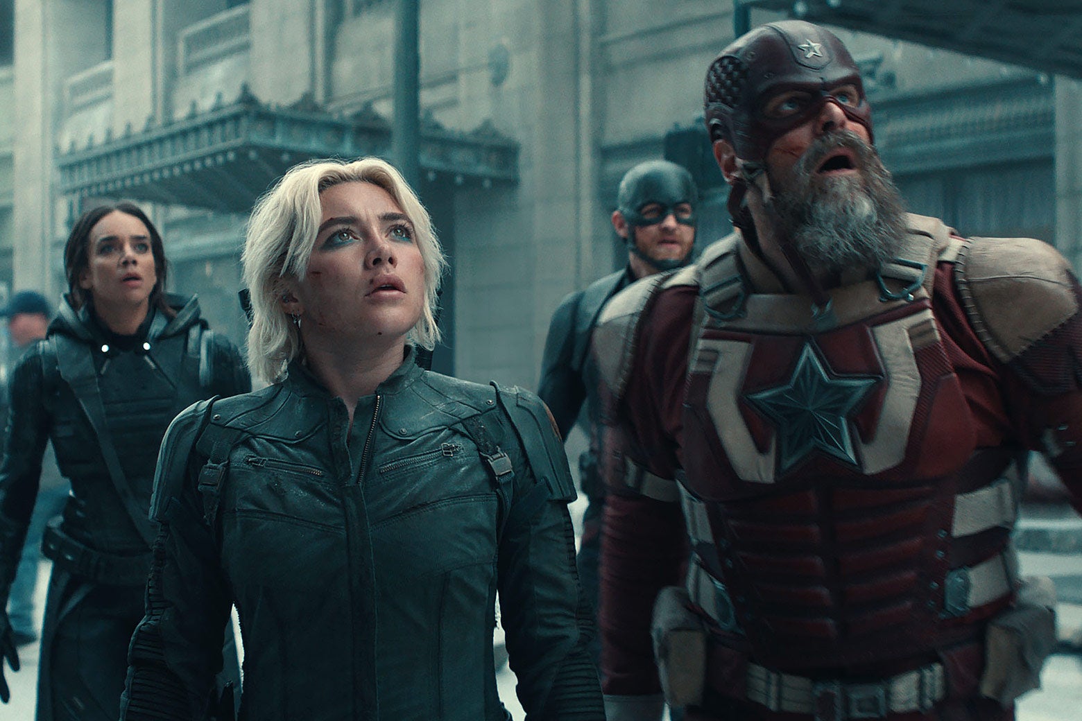 The main cast of Thunderbolts stands united after the Marvel Thunderbolts post credits scene, setting the stage for the next Avengers event.
