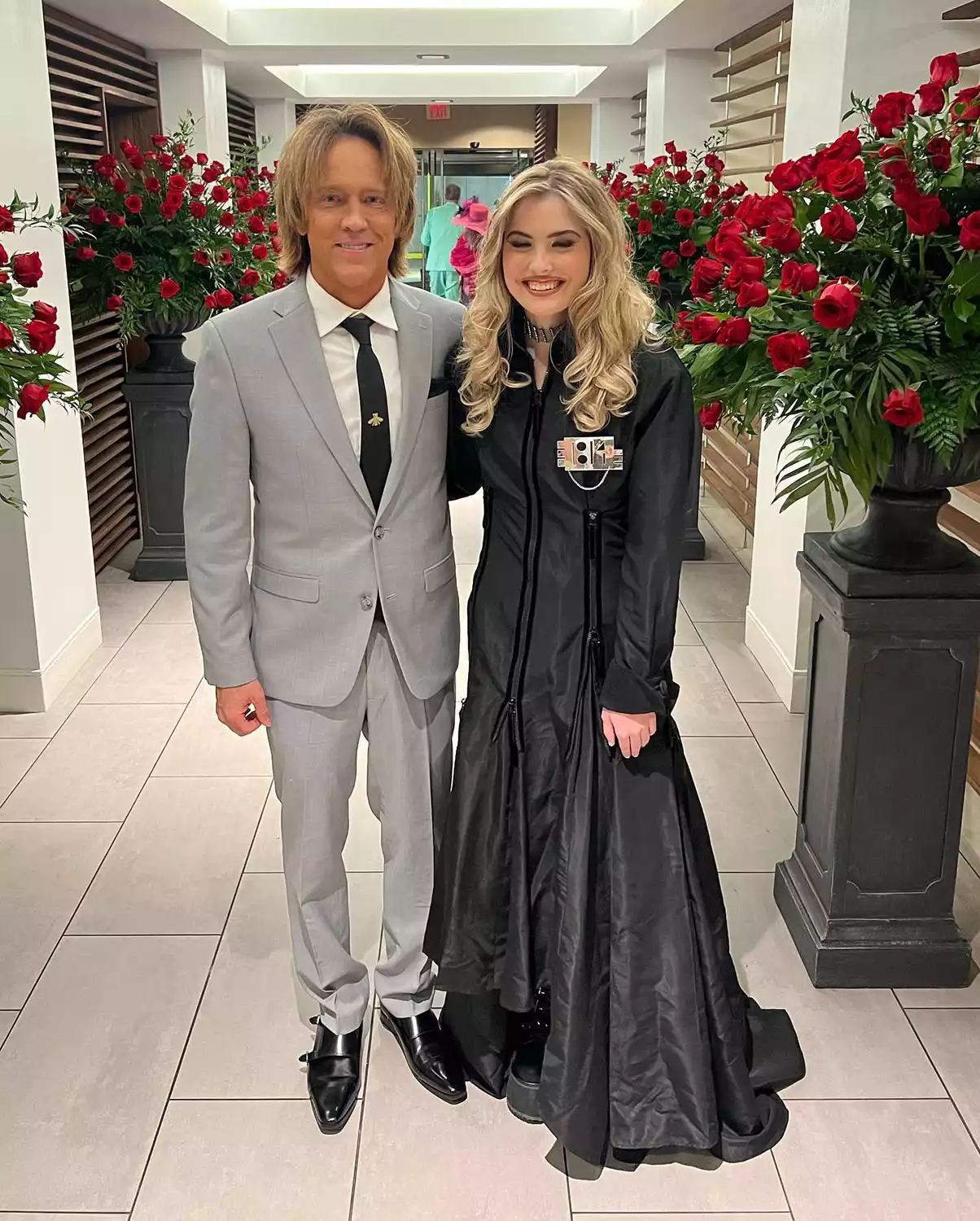Dannielynn Birkhead at Kentucky Derby Gala in Anna Nicole Smith's dress