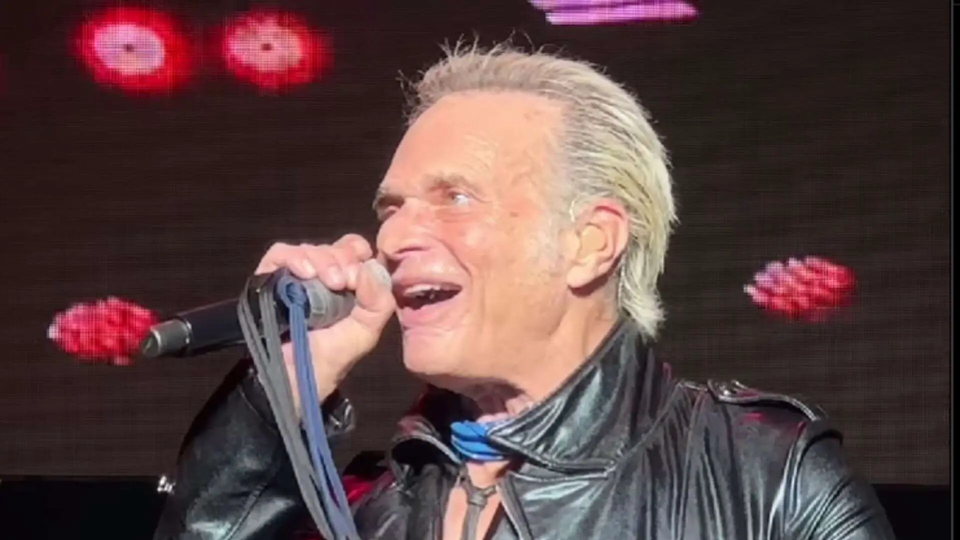 David Lee Roth performing live at M3 Rock Festival 2025