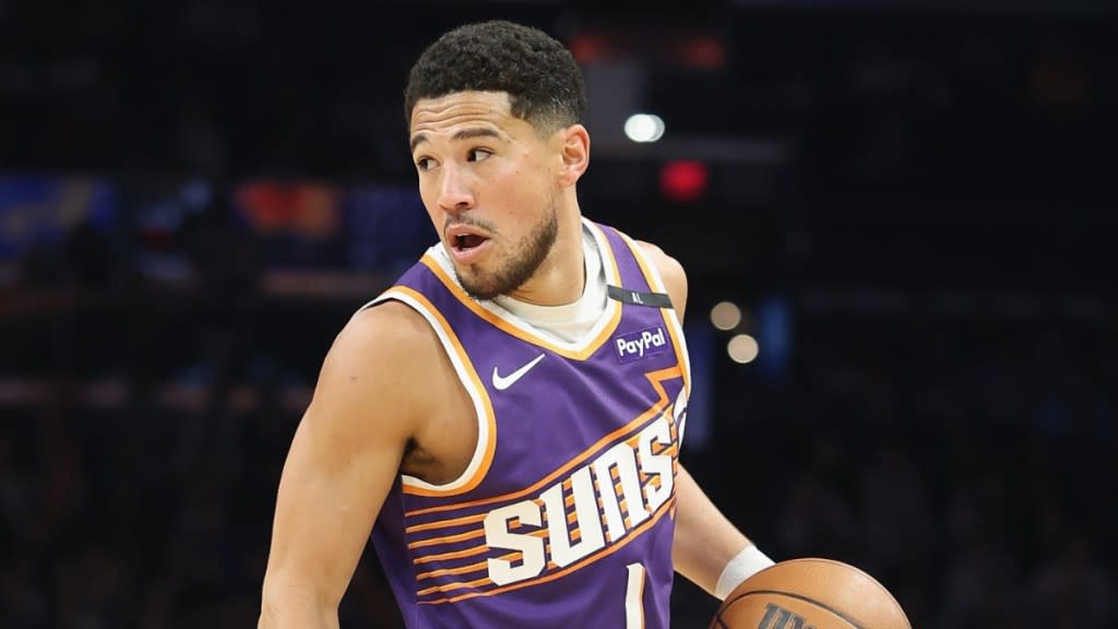 Devin Booker spotted at Stagecoach 2025 event with Molly Murphy