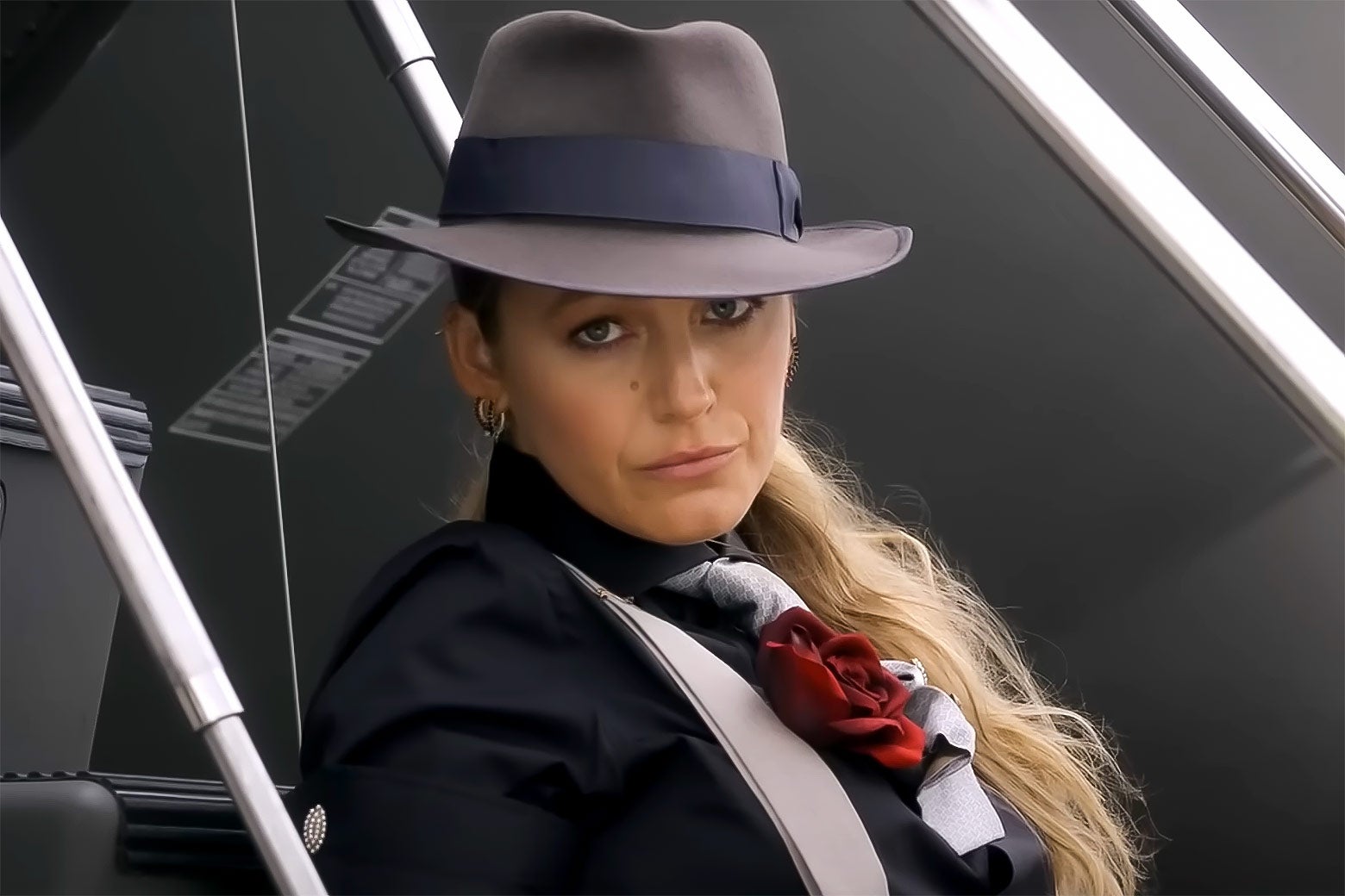 Blake Lively stands out in Another Simple Favor with her iconic fashion and gripping presence.
