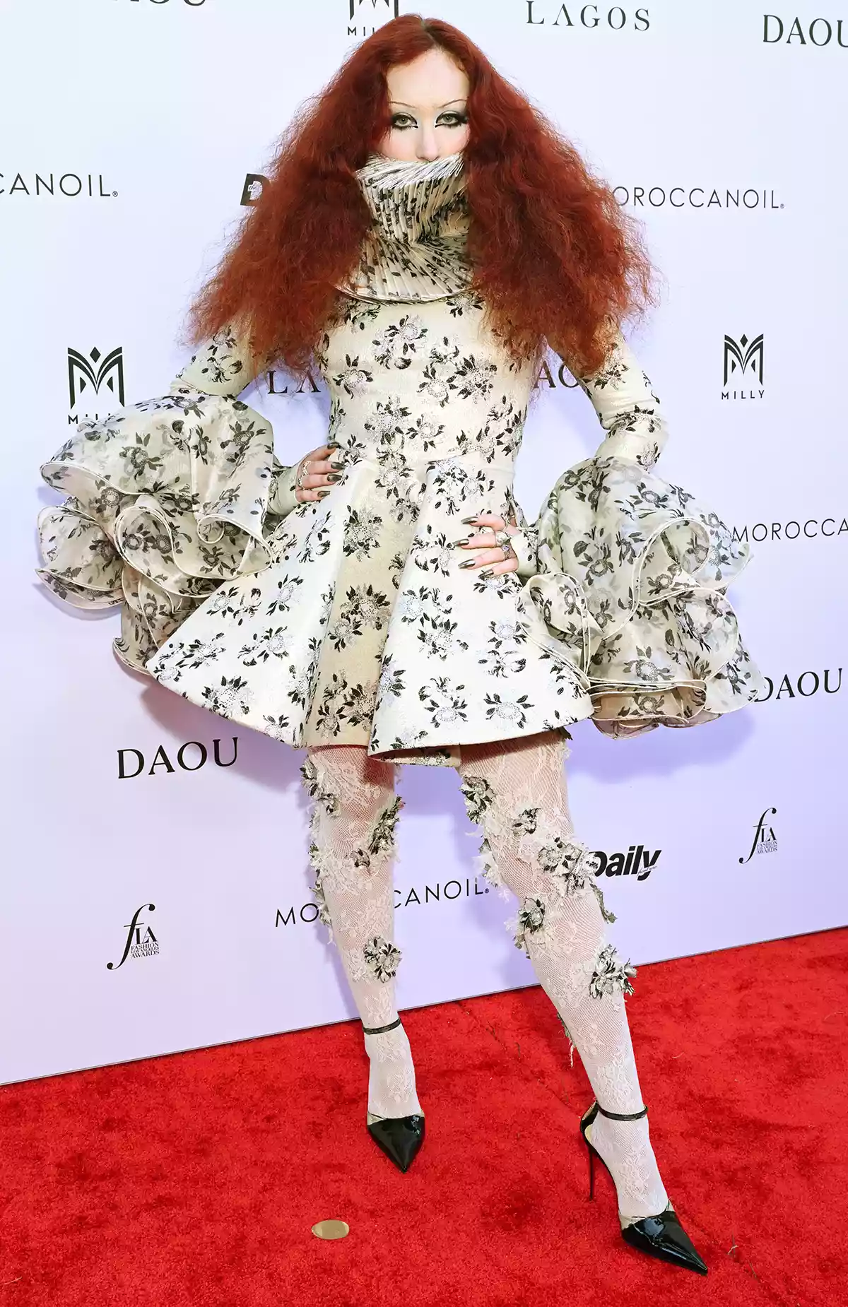 Chappell Roan at Met Gala 2025 in pink disco ensemble