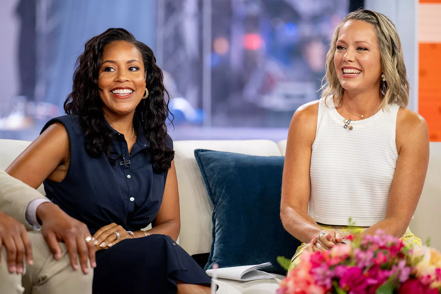 The Today Show hosts discussing updates on Sheinelle Jones