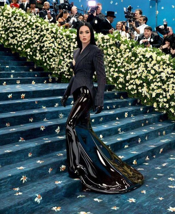 AI-generated Katy Perry Met Gala look, 2025