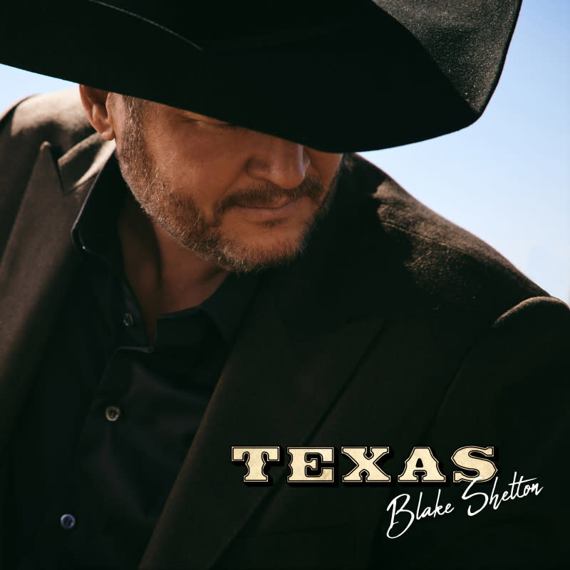 Blake Shelton performing live on stage