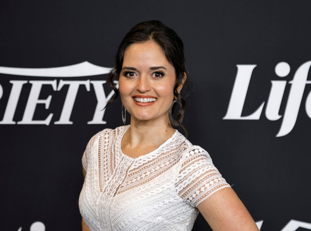 Danica McKellar smiling at an event – showcasing her radiant presence post-The Wonder Years