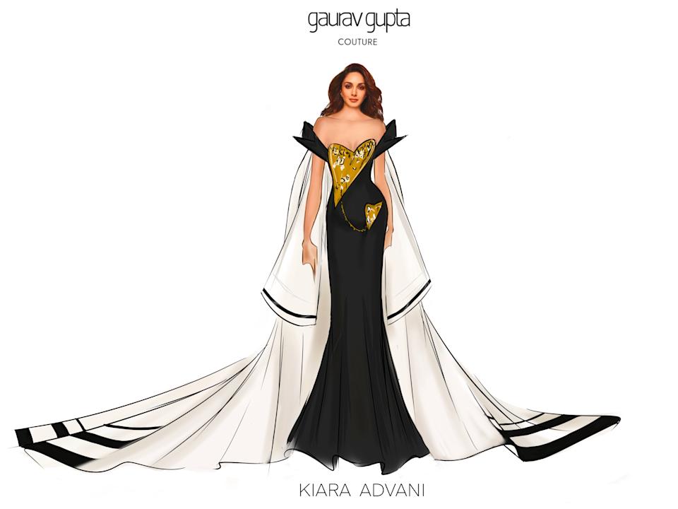 Kiara Advani Met Gala 2025 look: Gaurav Gupta gown and baby bump