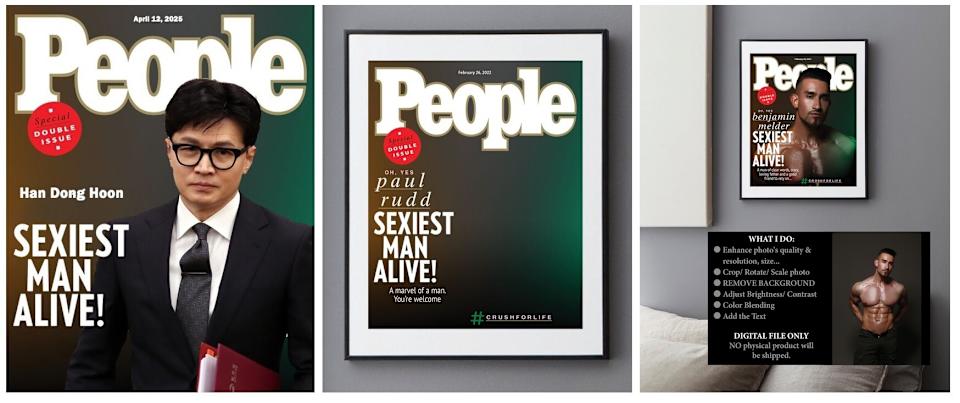A vibrant scene from a People magazine event launch, featuring celebrities and editors celebrating the brand