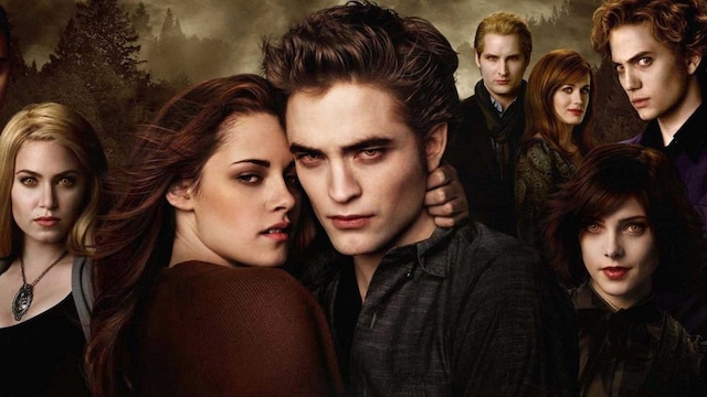Twilight cast including Robert Pattinson at premiere event