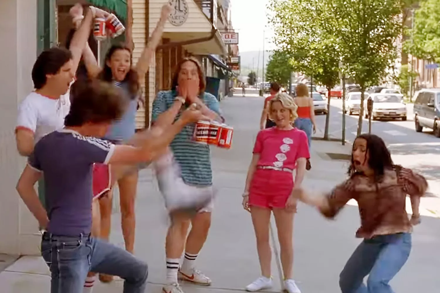 David Hyde Pierce and the Wet Hot American Summer cast