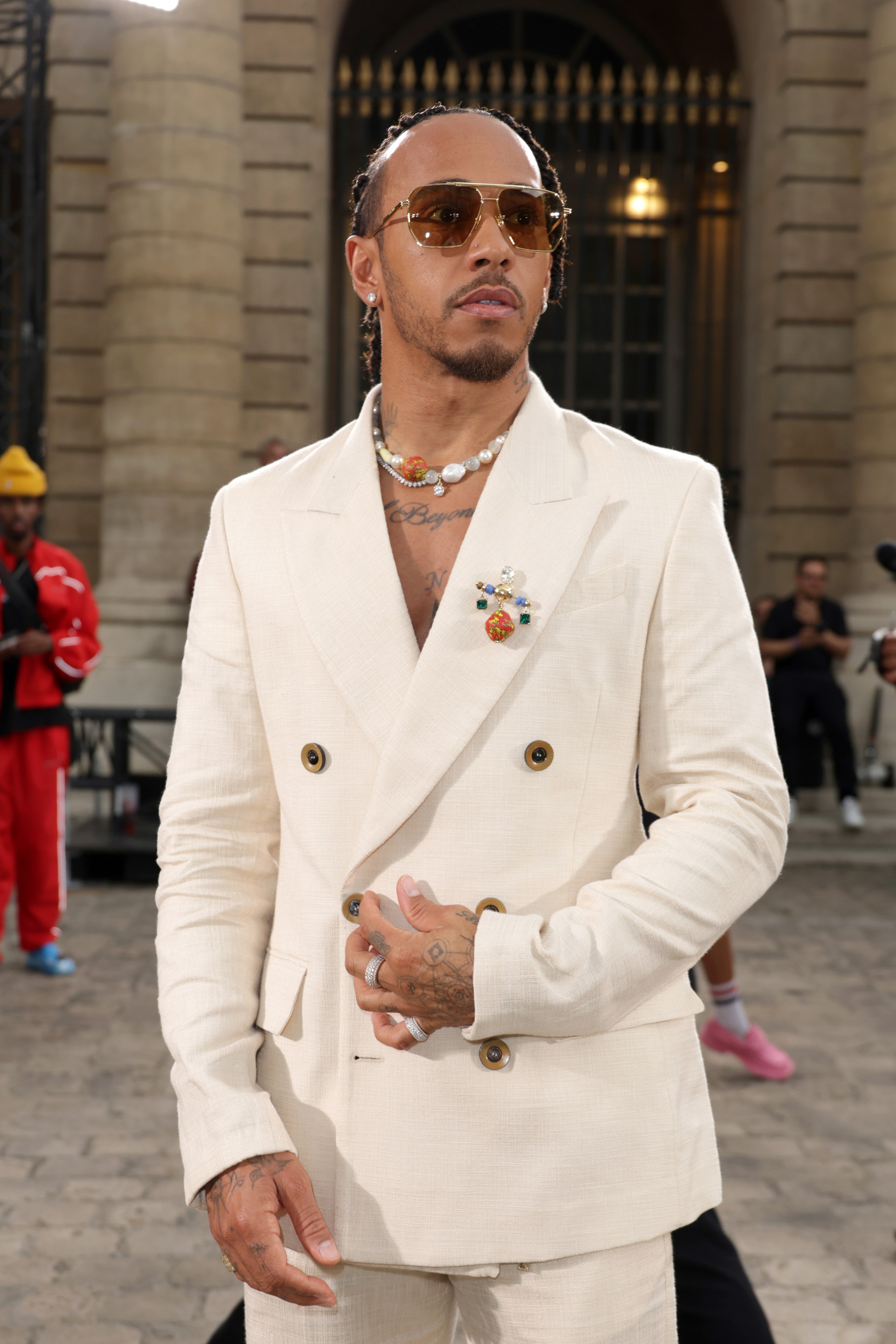 Met Gala 2025 red carpet looks, capturing the 'Superfine: Tailoring Black Style' theme.