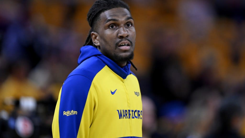 Kevon Looney in action for the Golden State Warriors