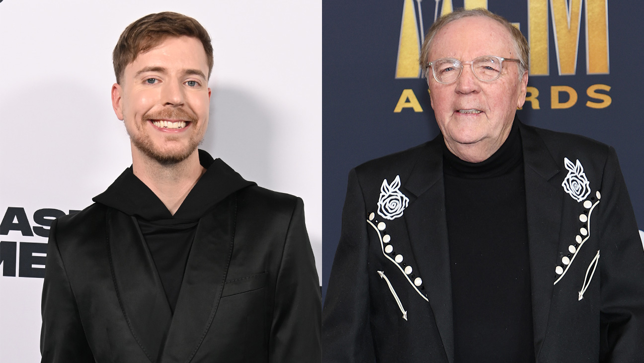 MrBeast announces his partnership with James Patterson for a new thriller novel. 