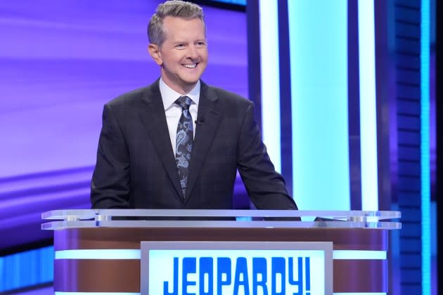 Jeopardy game board featuring the final jeopardy tonight clue