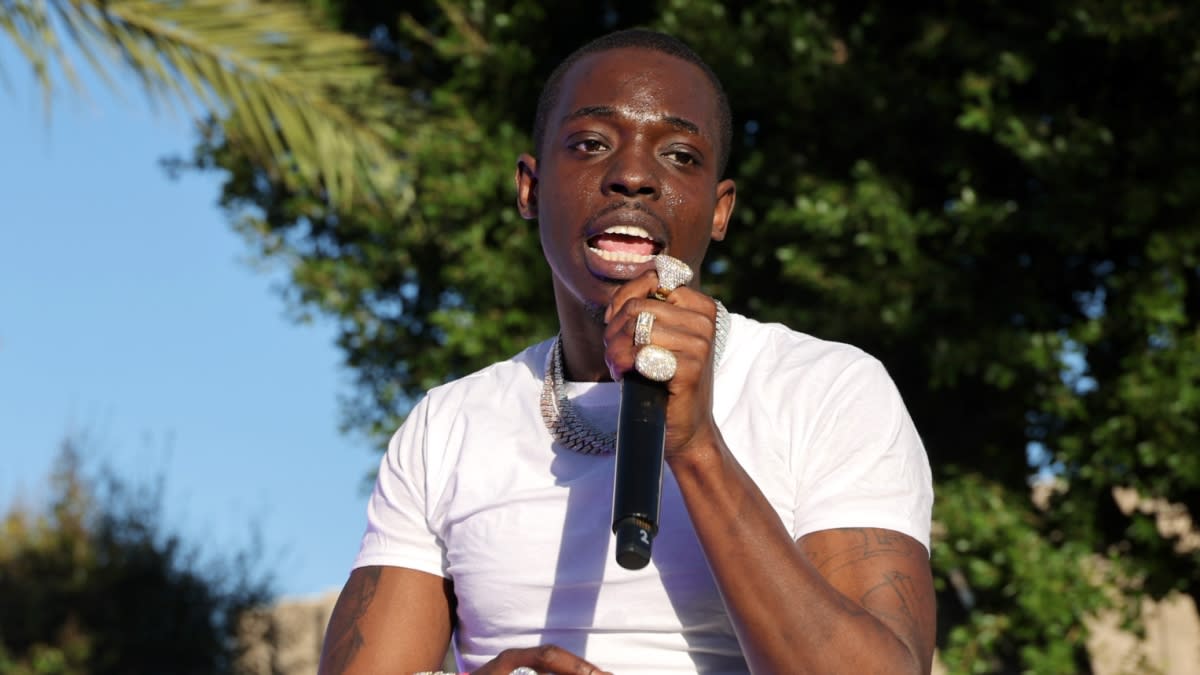 Bobby Shmurda performing on stage during a past event
