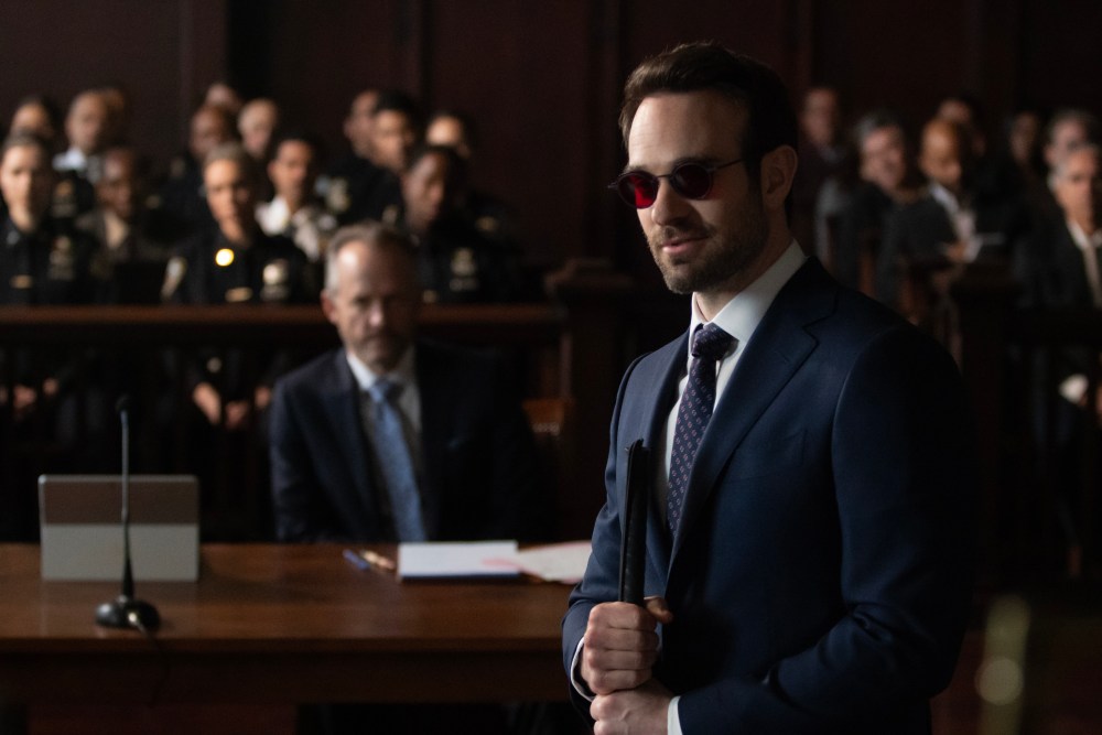 Charlie Cox as Daredevil, Marvel Studios.