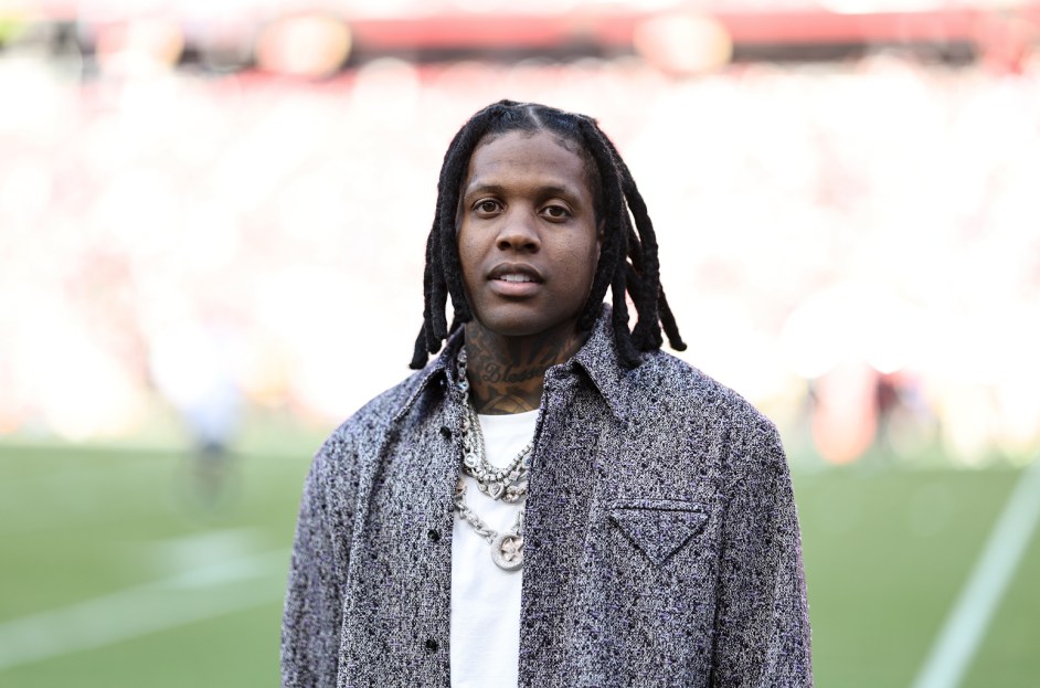 Lil Durk performing on stage