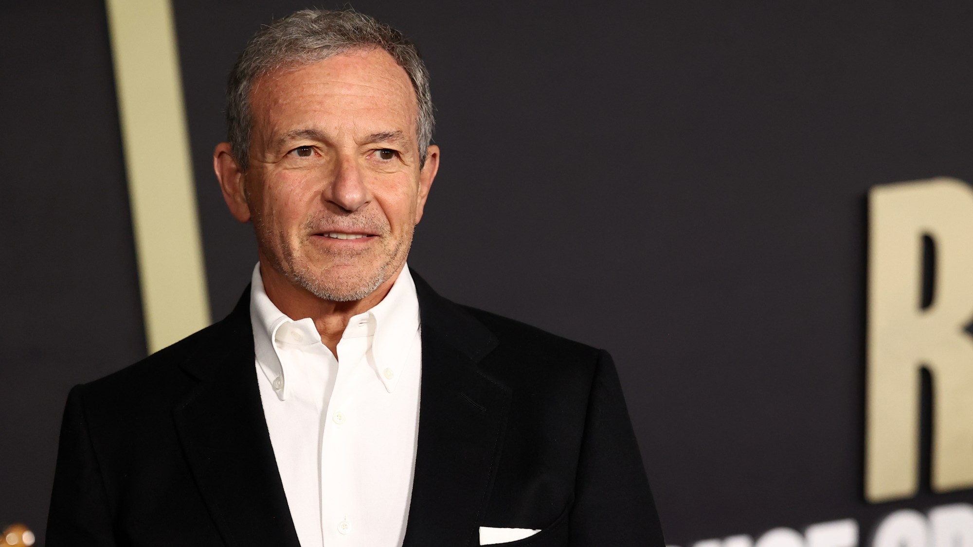 Bob Iger speaking at a Disney event