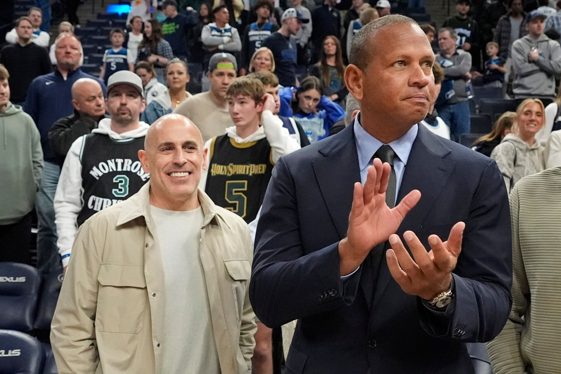 Alex Rodriguez speaking at a major conference, highlighting his transition from baseball to business