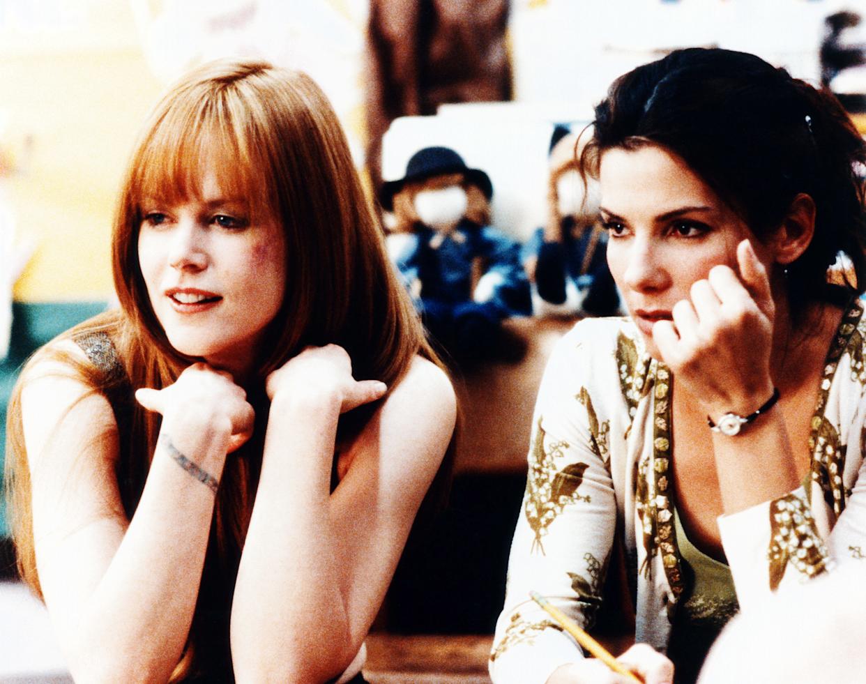 Sandra Bullock and Nicole Kidman in Practical Magic