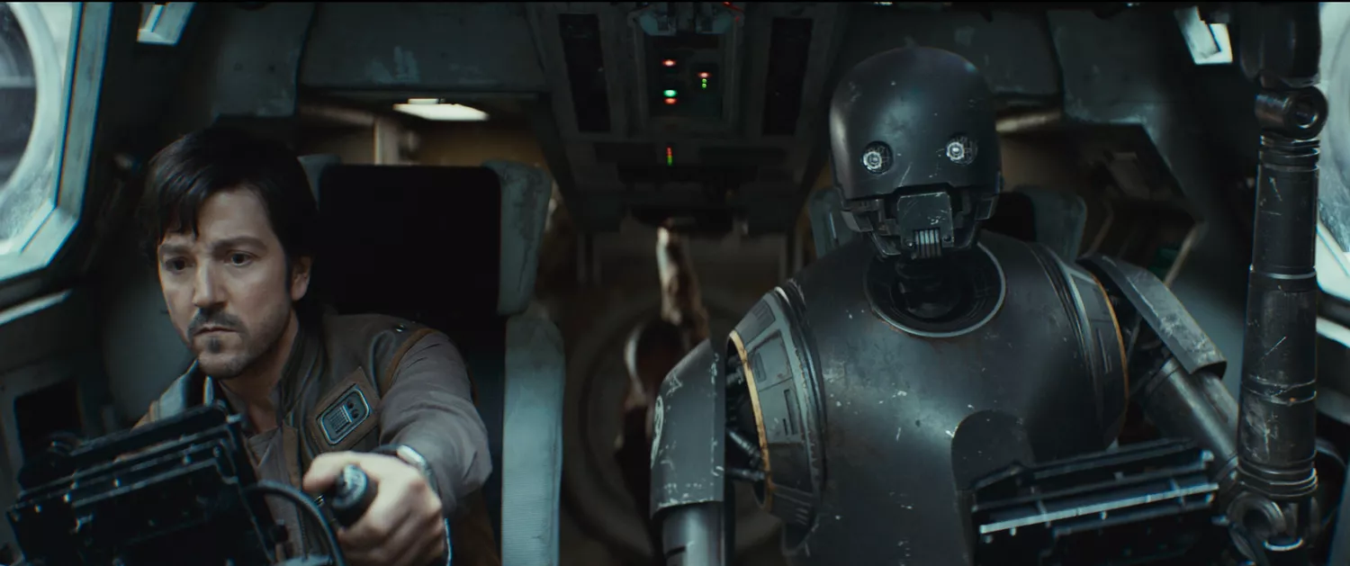 Andor Season 2 promotional image with Cassian and K-2SO
