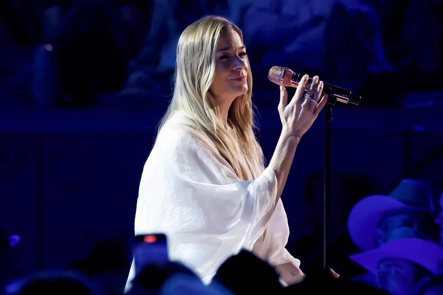 LeAnn Rimes performing at the 2025 ACM Awards