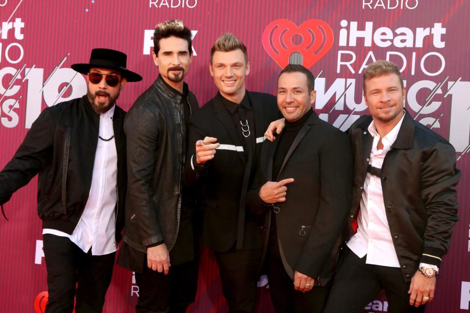 Nick Carter in 2025 at a promotional event for his solo album