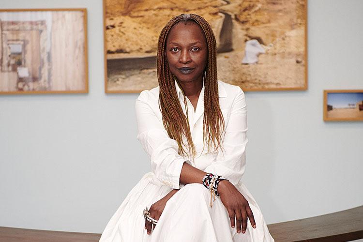 Portrait of Koyo Kouoh in Cape Town, 2023. Focuses on the influential curator and leader in African contemporary art.