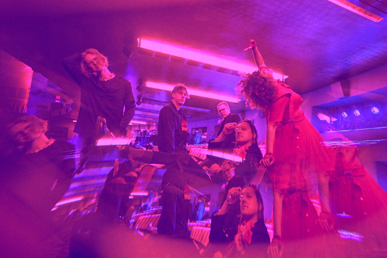 Arcade Fire band Pink Elephant album cover