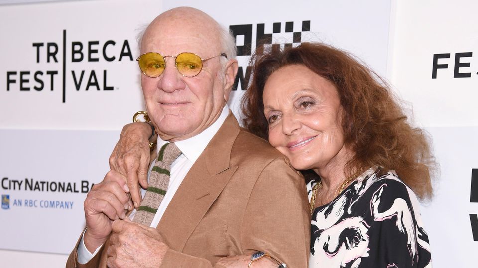 Diane von Furstenberg and Barry Diller together, showcasing their extraordinary partnership