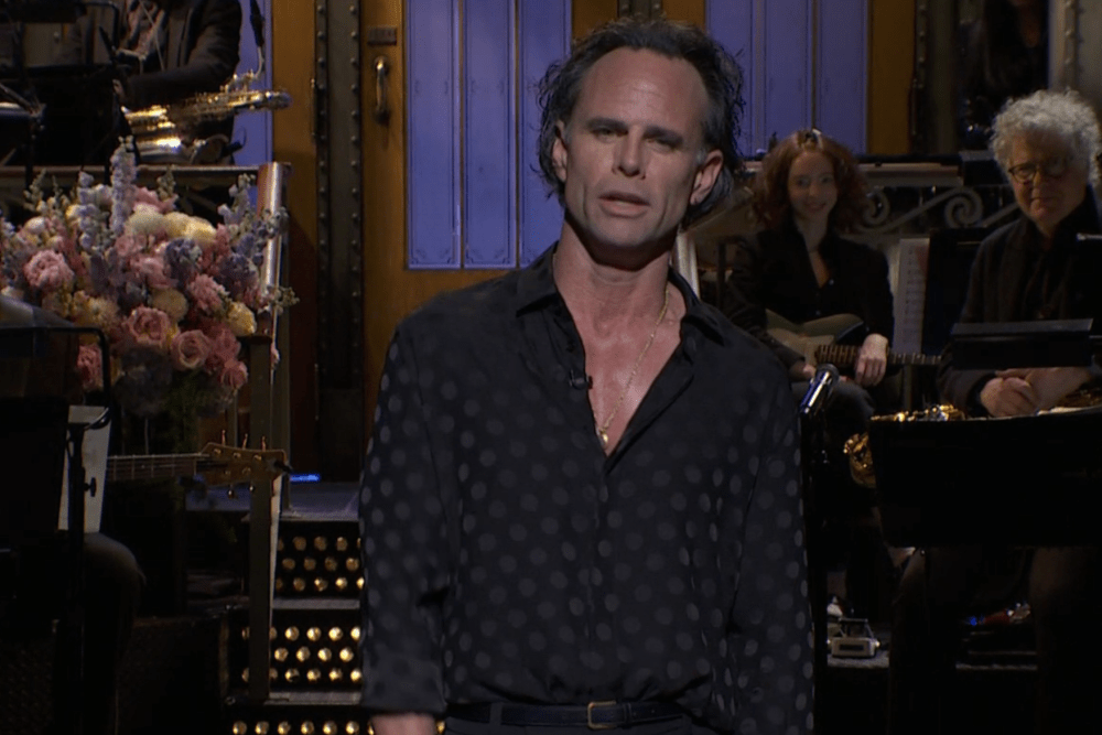 Walton Goggins and Arcade Fire perform on SNL, a night that sparked much discussion.