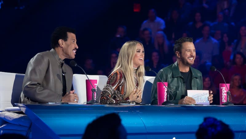 American Idol Disney Night 2025 contestants on stage