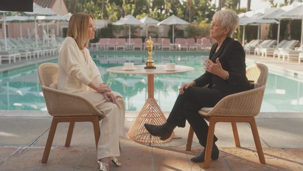 Jamie Lee Curtis at a Hollywood event